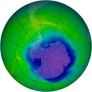 Antarctic Ozone 2009-10-30